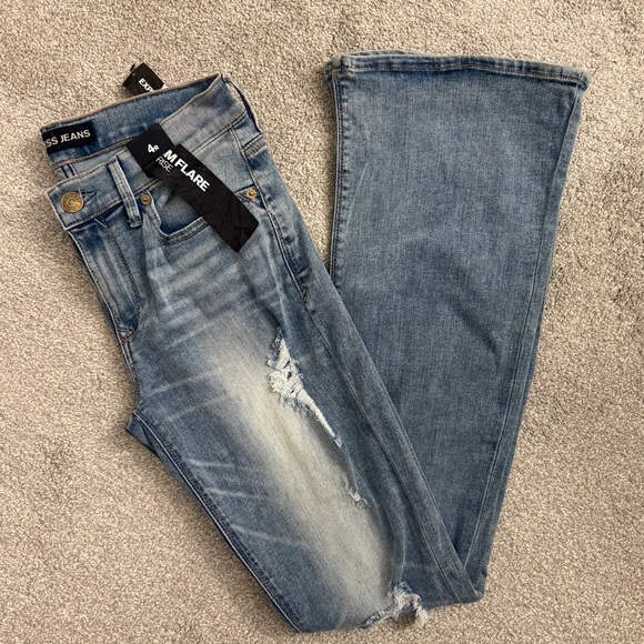 Express mid rise slim fare jean - Picture 1 of 5